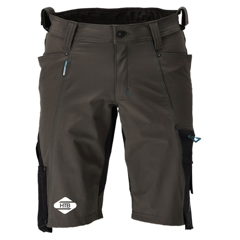 Kurze Hose Vollstretch Mascot  - HTB bedruckt